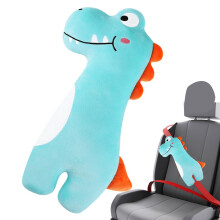 Seat Belt Pillow for Kids Car Seat Pillow for Toddlers With Fit Neck Support Travel Pillow for Airplane Dinosaur