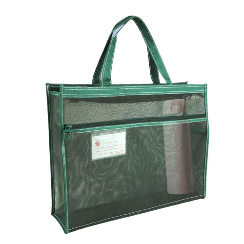 Mesh Art Supply Bag  Poster Carrying Storage  Large Mesh Folder Sleeve