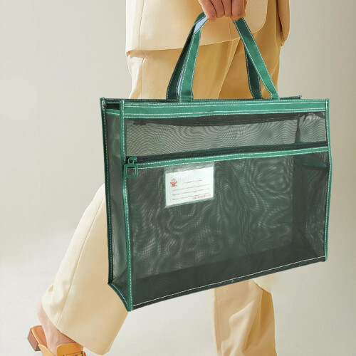 Mesh Art Supply Bag  Poster Carrying Storage  Large Mesh Folder Sleeve 2