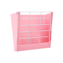 Rabbit Grass Holder Pet Feeder and Food Storage Pot for Bunny Cage Hay Rack