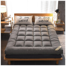 Soft Futon Floor Mattress Foldable Roll Up Futon Tatami Style NonSlip Breathable 100 X 200 Cm Grey