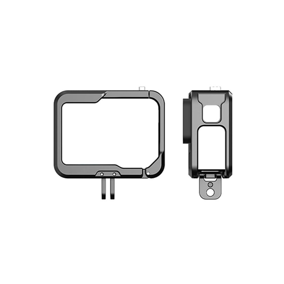 Metal Camera Protection Frame For Hero 13/12/10, Camera Cage Horizontal And Vertical Shooting Aperture, Dual Cold Shoe Interface Camera Accessories 9365049764575