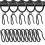 20pcs Stainless Steel Drapery Hooks Heavy Duty Construction for 6