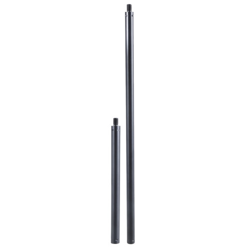 Aluminium microfoon verlengstang 3/8 mannelijke-440 mm 1