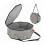 Large Capacity Stackable Hat Box Travel Hat-Light Grey 1