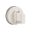 Space Aluminum Multiple Front Hanger Drillless Mounting-White 1 1