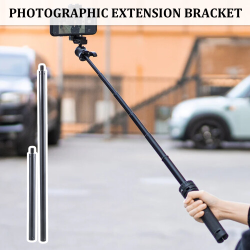 Aluminum Alloy Extension Rod Microphone Extender with-210mm 1