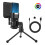 Ensemble de microphones de bureau avec support de microphone 6