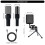 Ensemble de microphones de bureau avec support de microphone 3