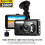 Caméra de tableau de bord automatique 1080P IPS,-Double caméra 6