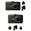 Caméra de tableau de bord automatique 1080P IPS,-Double caméra 2