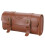 Motorcycle Tool Bag  Leather For Bicycle Fork Saddlebags, Handlebar Front Mount, Tail Rack Pouch With Straps, Brown 1