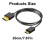 Mini Type A naar Type C-kabel voor professionele 4K 60Hz-50 cm 4