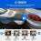 Enregistreur DVR de voiture à 2 objectifs, Angle-Double caméra B 6