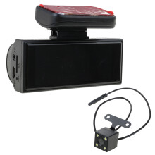 2 Objektiv 1080P Auto-Armaturenbrett-Kamera,-Dual-Kamera B