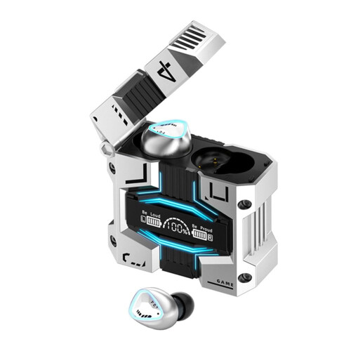 M45 Mecha Gaming Wireless Bluetooth Headset Bluetooth 5.3 With Touch Display Noise Reduction Stereo