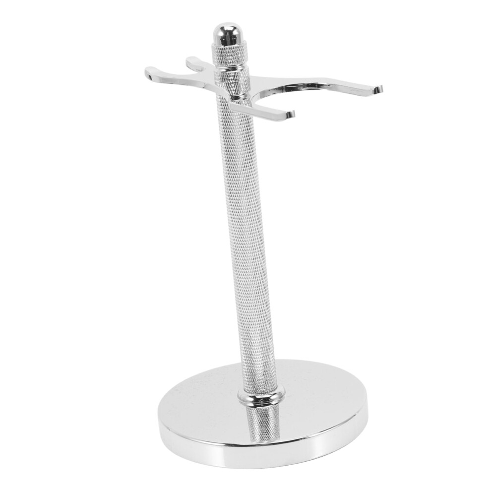 Holder Brush and Stand Made of Aluminium Alloy for Men's Shaving Accessories