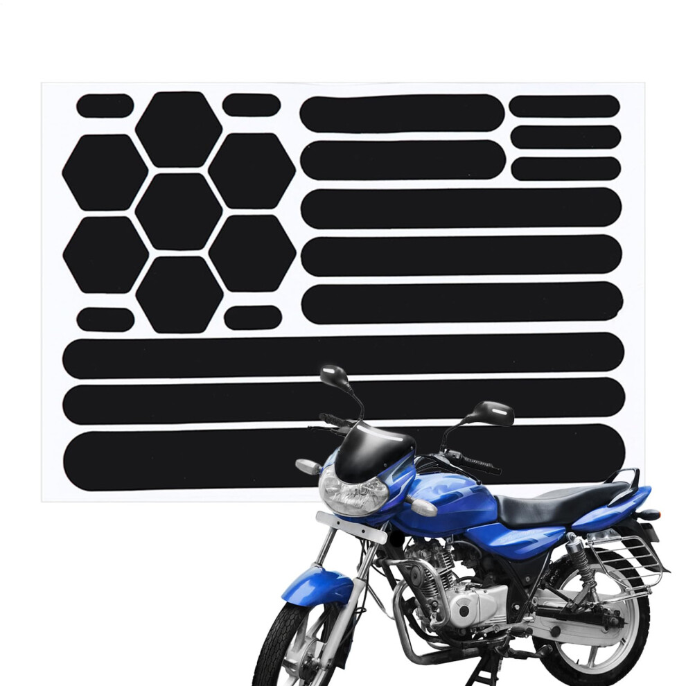 Reflective Stickers For Helmets, Waterproof Nighttime Reflectors, Selfadhesive Reflective Stickers For Helmets Scooters 9365049818605