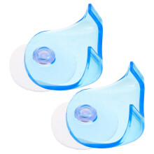 Pack of 2 Razor Holder Suction Cup Razor Rack Holder for Razor Wall Razor Hanger Suction Cup Razor Rack Suction Cup Razor Hanger Razor Holder Plastic