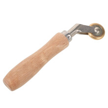 Seam Roller Tool with Wooden Handle Seam Roller for Wallpaper, Roofing, and Welding Work, Durable and Efficient, Enhances Adhesion of Wall Coverings