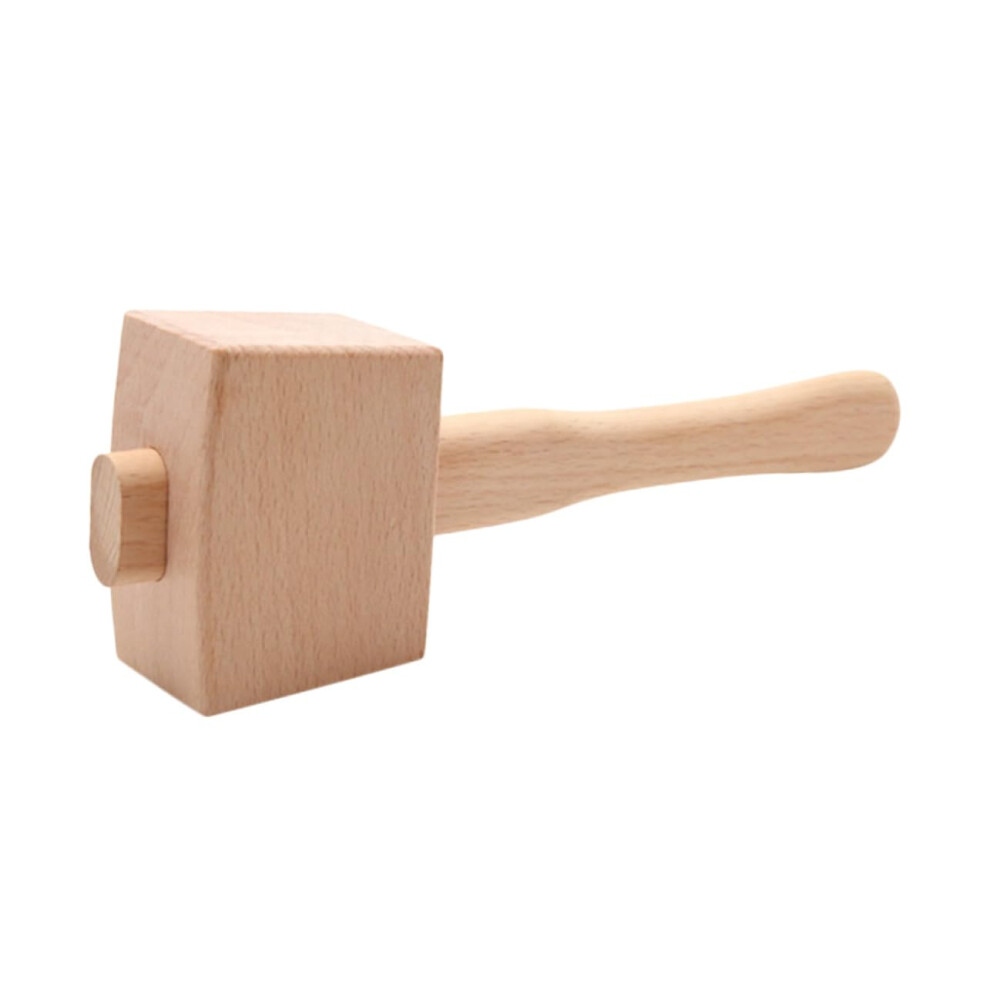 Small Wooden Mallet For Boys And Girls Beechwood Hammer Diy Handcrafted Carpenters Tool Woodworking Craft Projects 9365049818759