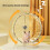 Hamster exercise wheels, silent spinner, running wheel for small pets (24 cm) 5