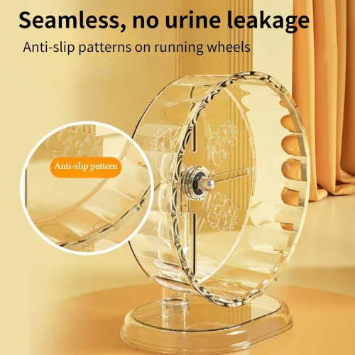 Hamster exercise wheels, silent spinner, running wheel for small pets (24 cm) 1