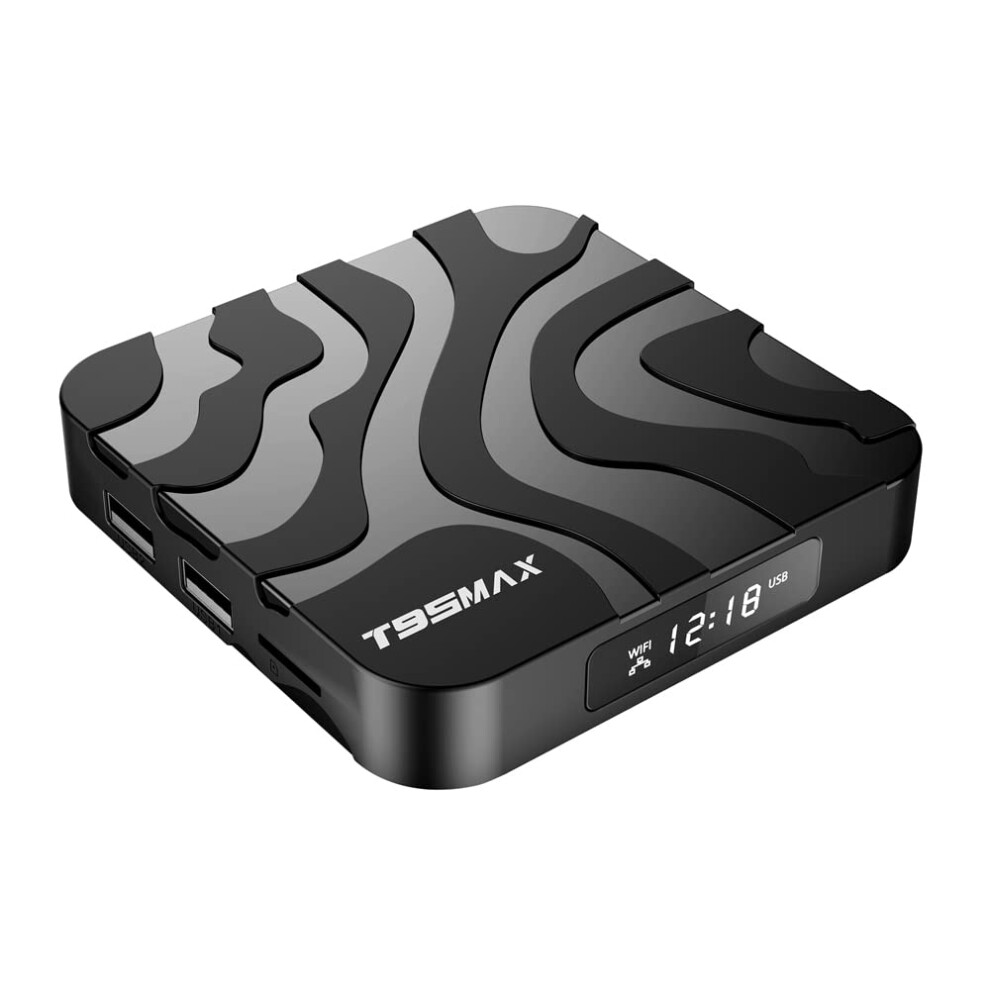 Android Tv Box 12.0 4Gb Ram 64Gb Rom H618 Quadcore Cortexa53 Cpu 6K Smart Tv Box With Wifi6 2.4G/5.0G Bt5 Lan 10/100 9382693642585