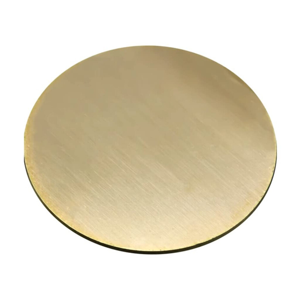 H62 Brass Disc 1Pcs Round Metal Plate, 50Mm To 100Mm Diameter, 0.5Mm To 3Mm Thickness, Strength Brass Gasket For Diy And Repairs(50X1mm 1Pc) 9412369970688