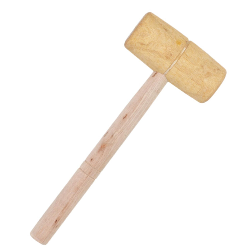 Carpenter's Mallet Small Wooden Hammer For Leathercraft And Woodworking Hand Tool For Camping 9412369039293