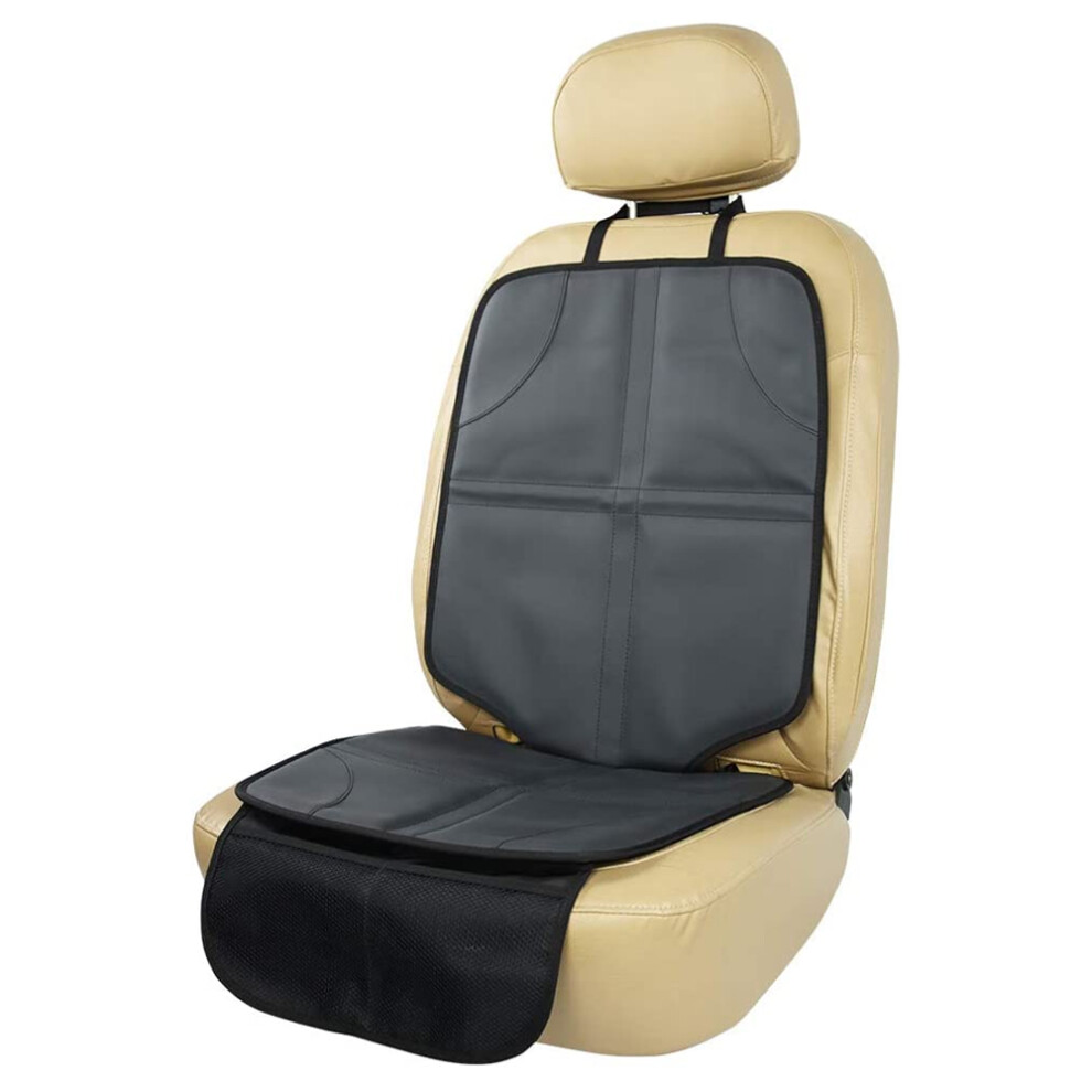 Car Seat Protector With Extra Storage Pockets, Made Of Dur And Long-Lasting Waterproof Mat, Designed To Protect Against Spills, Scuffs, Indentations, 9190834589589