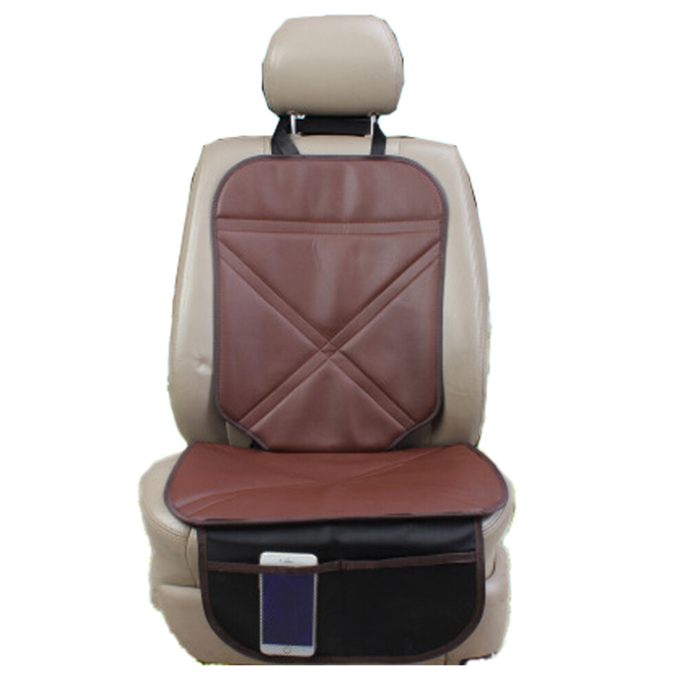 Car Seat Protector With Extra Storage Pockets, Made Of Dur And Long-Lasting Waterproof Mat, Designed To Protect Against Spills, Scuffs, Indentations, 9190834589626