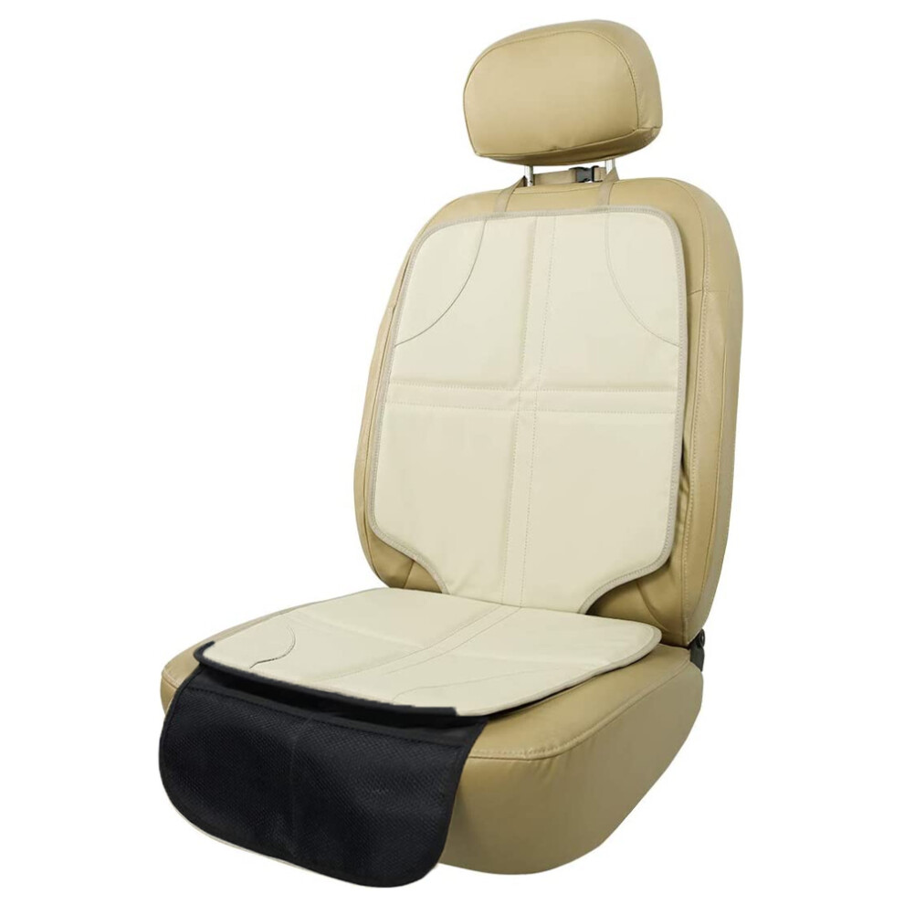 Car Seat Protector With Extra Storage Pockets, Made Of Dur And Long-Lasting Waterproof Mat, Designed To Protect Against Spills, Scuffs, Indentations, 9190834589596