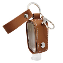 Flacon porte-clés vide multifonctionnel et unique, avec bouchon à pression, idéal pour les voyages et les produits de toilette (lotion incluse).
