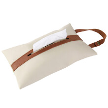 Porta-guardanapos de pano portátil, capa leve e impermeável para caixa de lenços de papel com alça para pendurar, ideal para carro, sala de