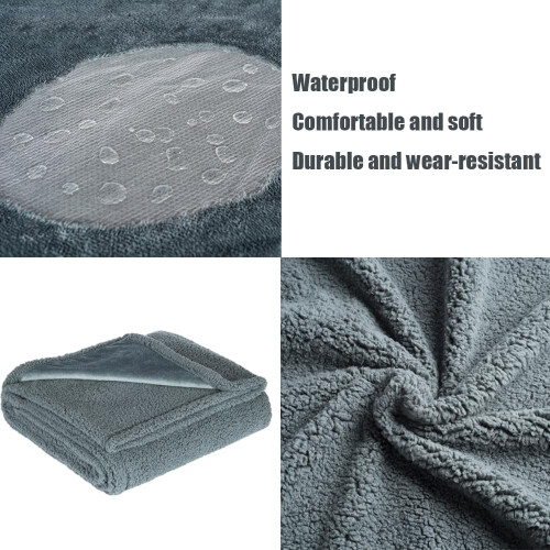 Waterproof Blanket for Couples with Easy Maintenance Design, Multi-purpose Design Protector for Bed Intimacy, Soft and Comfortable Fabric Mat, Durable 1