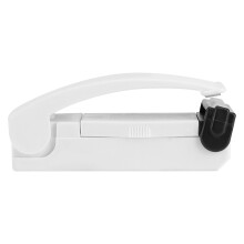 Compacte en draagbare sealoplossing, handperssealer voor plastic verpakkingen in de keuken en buitenshuis, draagbare zaksealer met snelle