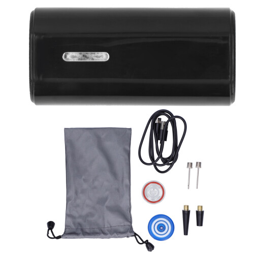 Portable Air Pump, Battery-Powered/USB Chargeable Multi-Functionality Pump for Inflatables, Outdoor Essentials with Quiet/Silent Operation,