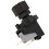 Interruptor de pressão de ar diferencial ajustável, microinterruptor de pressão com opções de instalação embutida e externa, interruptor 1
