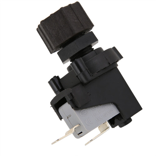 Interruptor de pressão de ar diferencial ajustável, microinterruptor de pressão com opções de instalação embutida e externa, interruptor