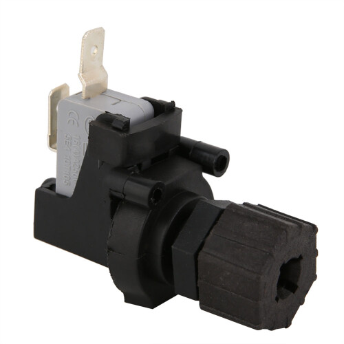 Interruptor de pressão de ar diferencial ajustável, microinterruptor de pressão com opções de instalação embutida e externa, interruptor 2