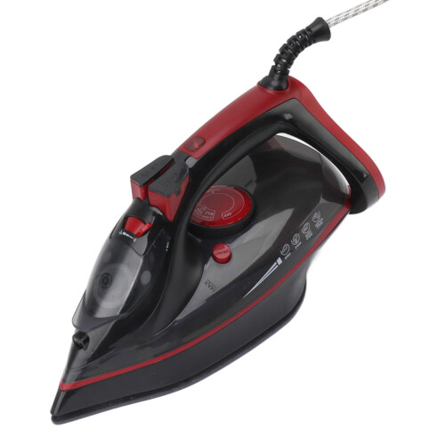 Επαγγελματικό σίδερο με κεραμική βάση, ισχυρή λειτουργία ατμού, πλάκα με έγχυση 2