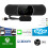 Κάμερα web για streaming και διασκέψεις, Plug&Play ροή βίντεο 4K, μικρόφωνα με ακύρωση 5