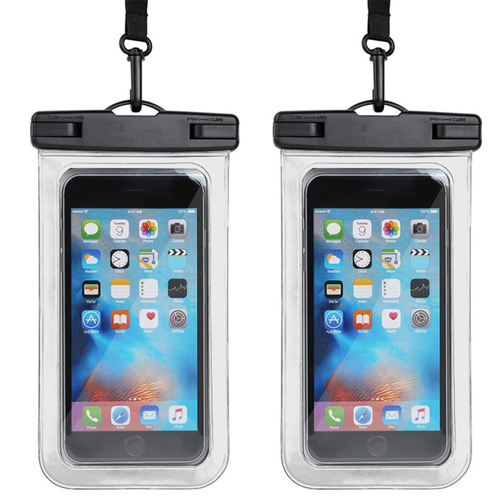 Waterproof Phone Case For Beach Adventures, Ipx8 Certified With High Transmittance Clarity, Responsive Touch Screen For Underwater Use Universal 9190834906706