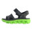 Skechers Sandália com Velcro Skechers Solzo - Carvão/Lima 1