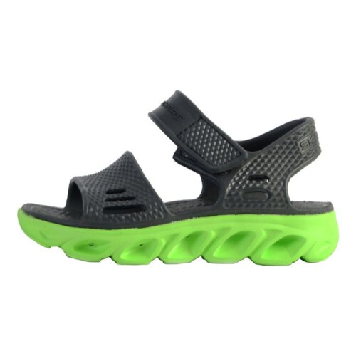 Skechers Sandália com Velcro Skechers Solzo - Carvão/Lima