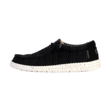 Hey Dude Wally Stretch Sox Mocassim com cadarço - Preto Preto