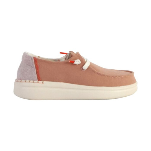 Mocassim com Cadarço Hey Dude Wendy Rise - Rosa 1