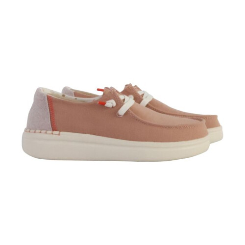 Mocassim com Cadarço Hey Dude Wendy Rise - Rosa 2