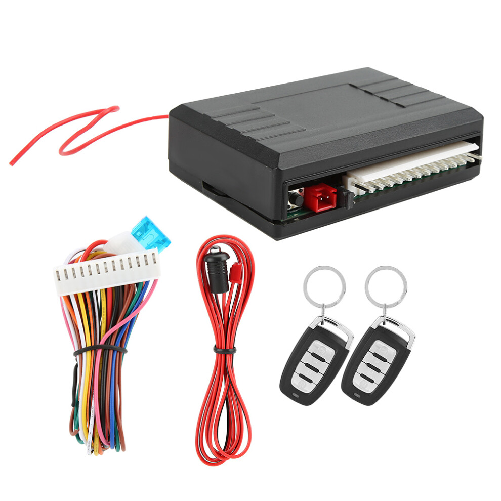 Vehicle Security System Auto Remote Central Kit Power Lock Kit Keyless Entry System Universal Installation Remote Trunk Release Led Indicator 9190834473406